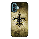 New Orleans Saints gold Case iPhone 16 Plus BC1448