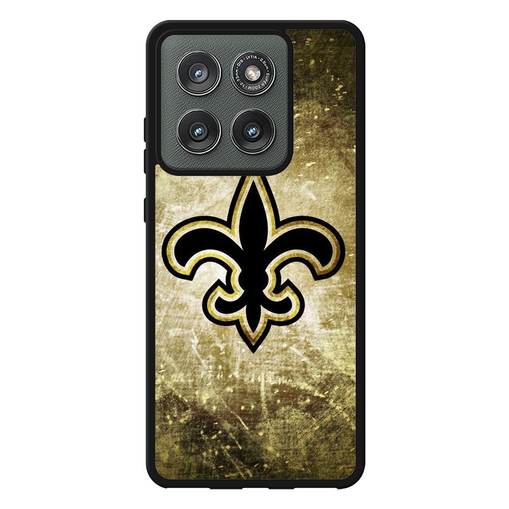 New Orleans Saints gold Case Motorola Moto Edge 2025 BC1448