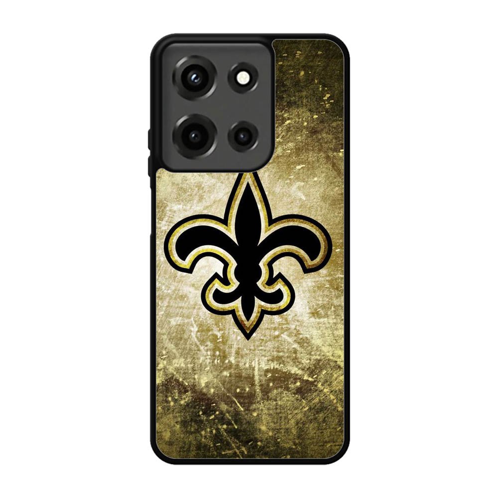 New Orleans Saints gold Motorola Moto G 5G 2025 Case FE5385