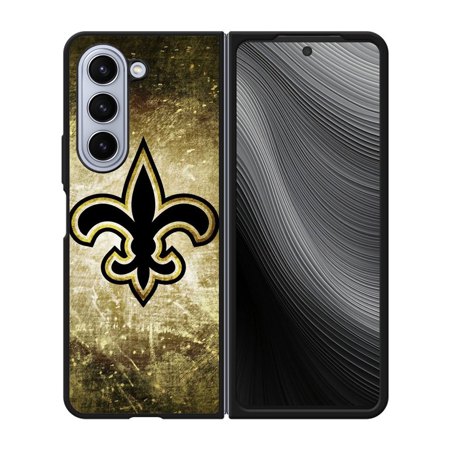 New Orleans Saints gold Case Samsung Galaxy z Fold 5 5G BC1448