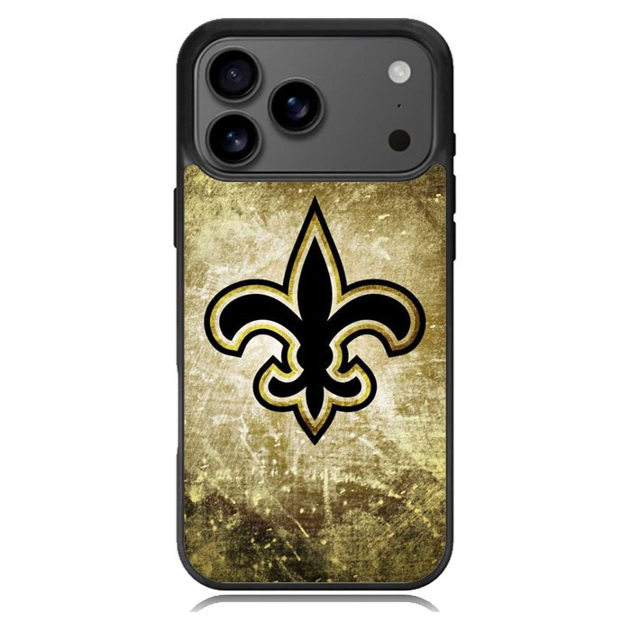 New Orleans Saints gold iPhone 17 Pro Case BC1448