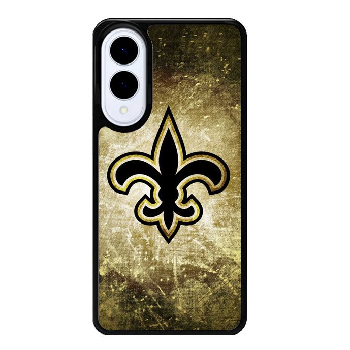 New Orleans Saints gold Samsung Galaxy S25 Edge Case BC1448