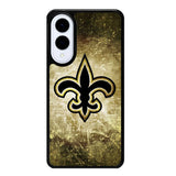 New Orleans Saints gold Samsung Galaxy S25 Edge Case BC1448