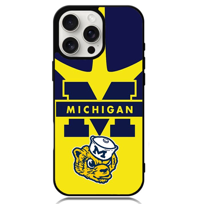 michigan wolverines Case iPhone 16 Pro BC1450