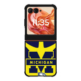 michigan wolverines Motorola Moto Razr 2025/2024 , Moto Razr 60/50 Case BC1450