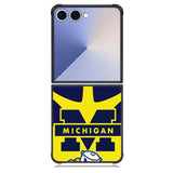 michigan wolverines Samsung Galaxy Z Flip 7 Case BC1450