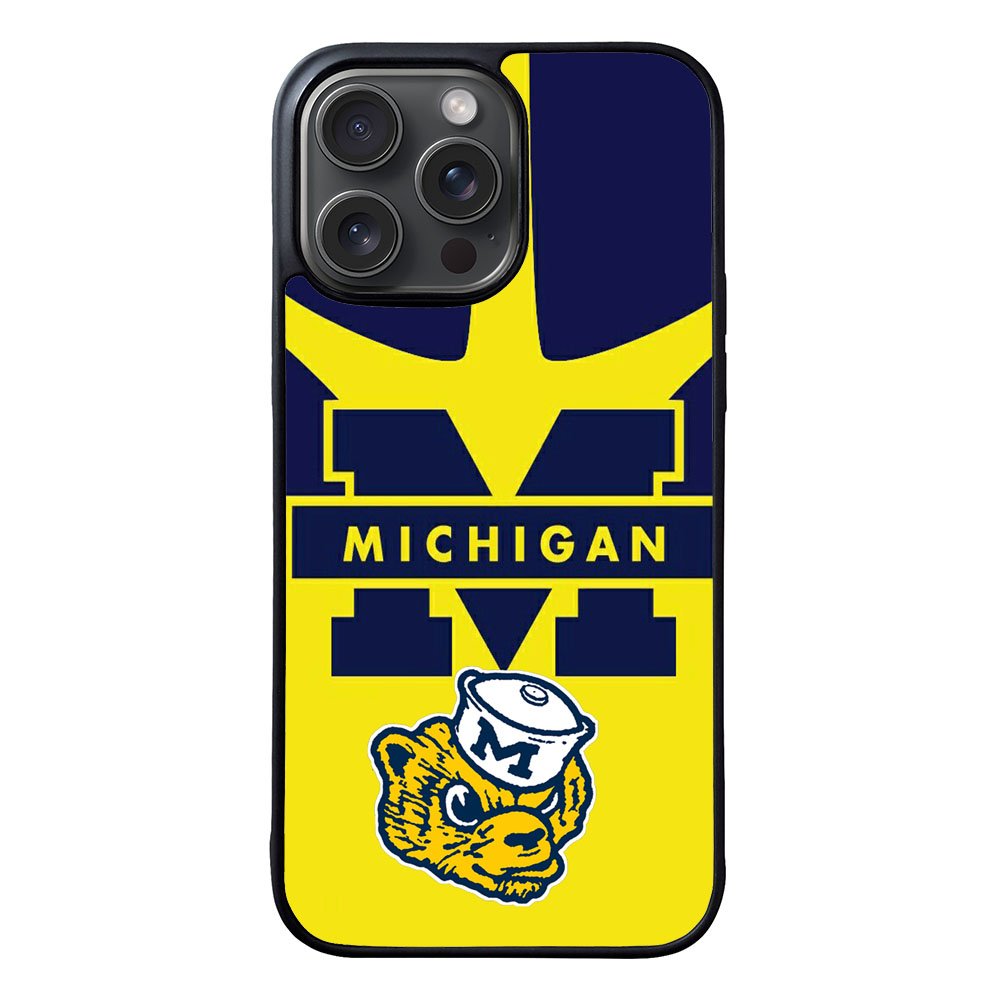 michigan wolverines Case iPhone 15 Pro BC1450
