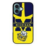 michigan wolverines Case iPhone 16 Plus BC1450