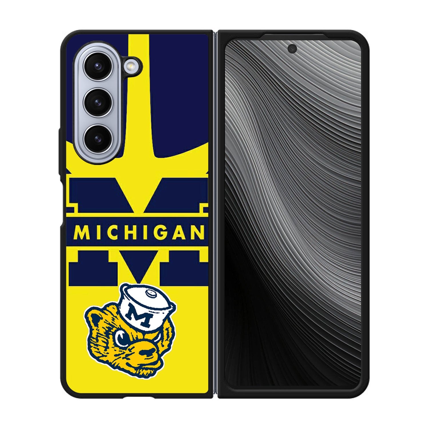 michigan wolverines Case Samsung Galaxy z Fold 5 5G BC1450