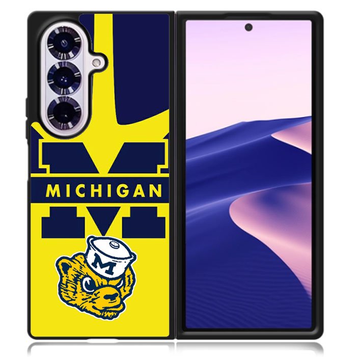 michigan wolverines Samsung Galaxy Z Fold 7 5G Case BC1450