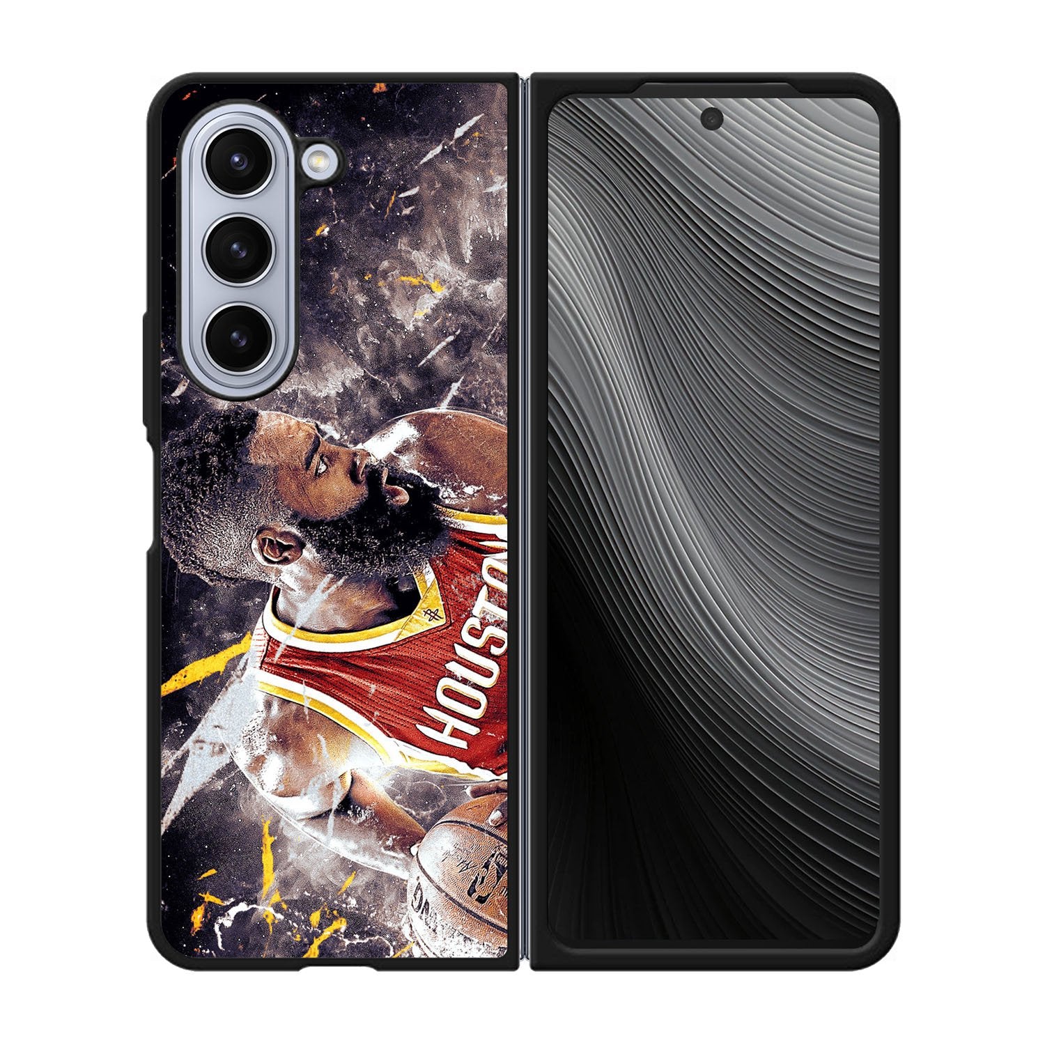 james harden NBA art Case Samsung Galaxy z Fold 5 5G BC1451