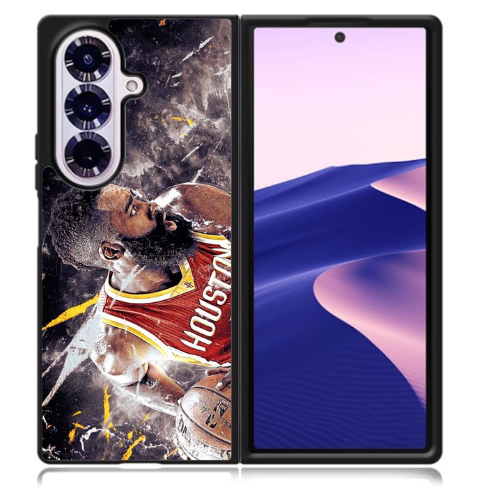james harden NBA art Samsung Galaxy Z Fold 7 5G Case BC1451