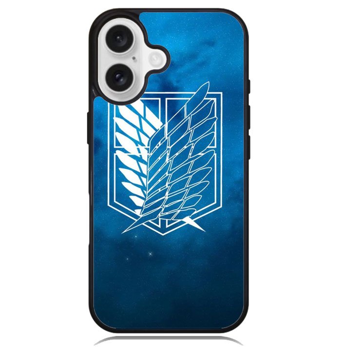 Shingeki no Kyojin Symbol Z4927 iPhone 16 Plus Case