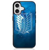Shingeki no Kyojin Symbol Z4927 iPhone 16 Plus Case