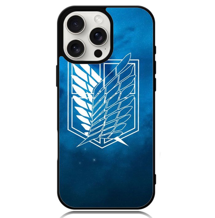 Shingeki no Kyojin Symbol Z4927 iPhone 16 Pro Max Case