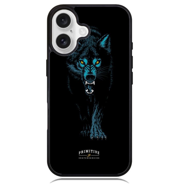 primitive apparel Logo wolf Z4933 iPhone 16 Plus Case