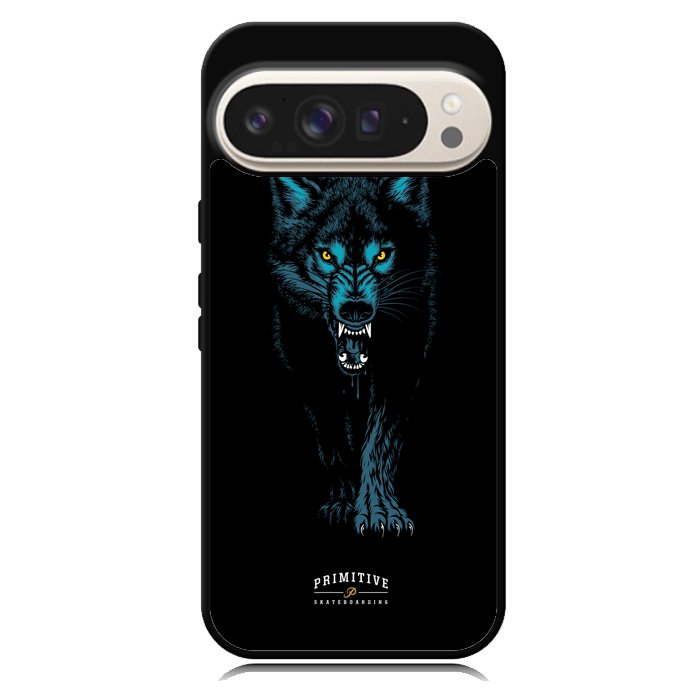 primitive apparel Logo wolf Z4933 Google Pixel 9 | Google Pixel 9 Pro Case
