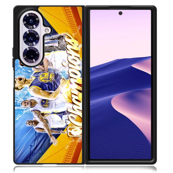 golden state warriors NBA Champions Samsung Galaxy Z Fold 7 5G Case BC1452