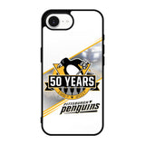 Pittsburgh Penguins logo 50 Years iPhone 16e Case BC1456