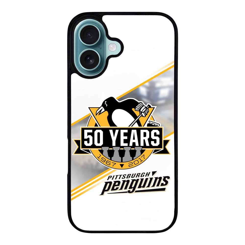 Pittsburgh Penguins logo 50 Years Case iPhone 16 Plus BC1456