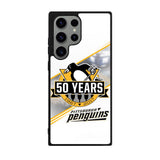 Pittsburgh Penguins logo 50 Years Case Samsung Galaxy S25 Ultra 5G BC1456