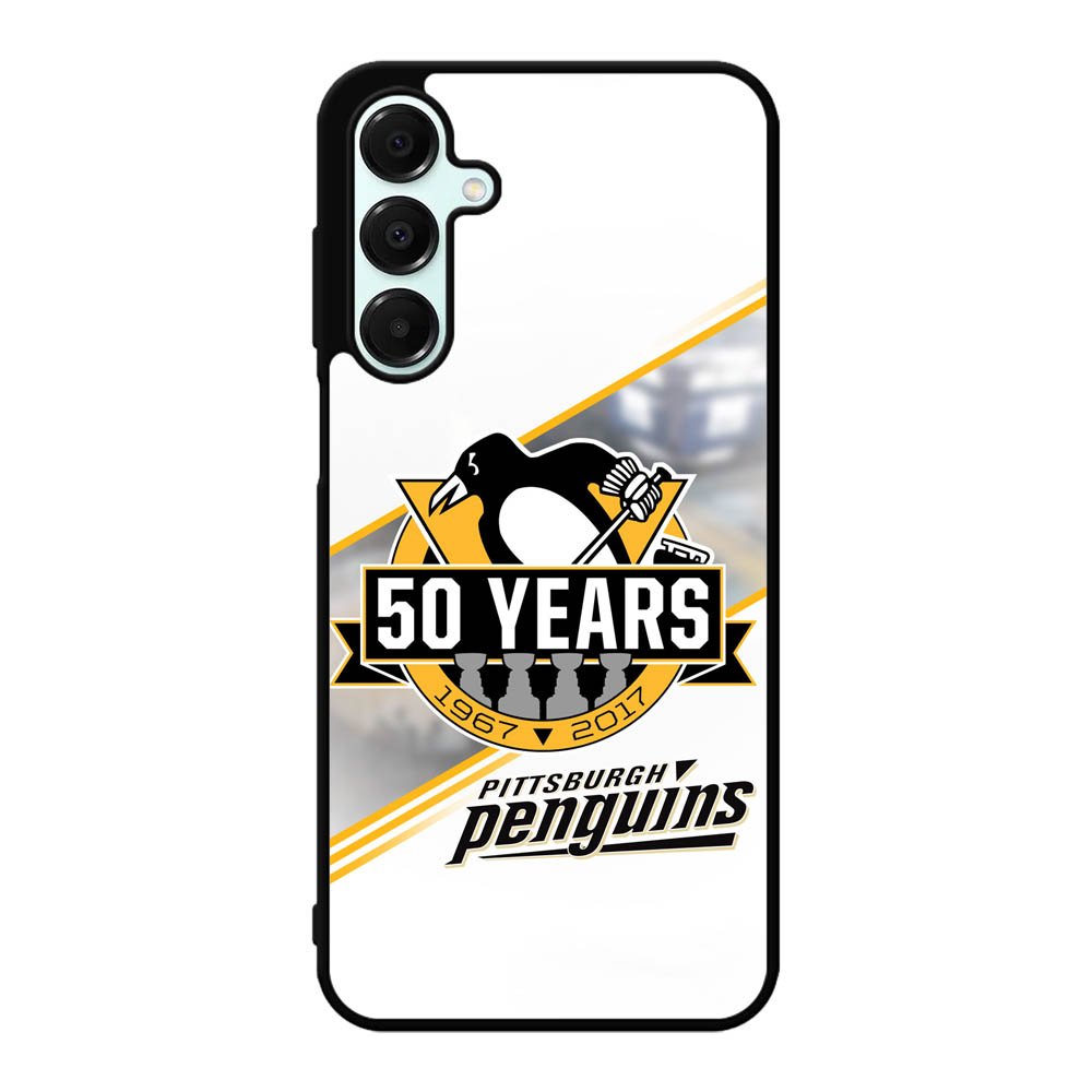 Pittsburgh Penguins logo 50 Years Samsung Galaxy A16 Case BC1456