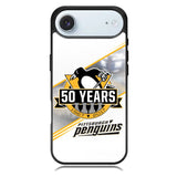 Pittsburgh Penguins logo 50 Years iPhone 17 Air Case BC1456