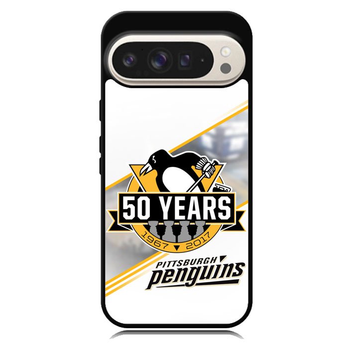 Pittsburgh Penguins logo 50 Years Google Pixel 10 | Google Pixel 10 Pro Case BC1456