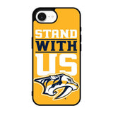 nashville predators stand with us iPhone 16e Case BC1459