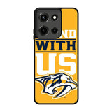 nashville predators stand with us Motorola Moto G 5G 2025 Case BC1459