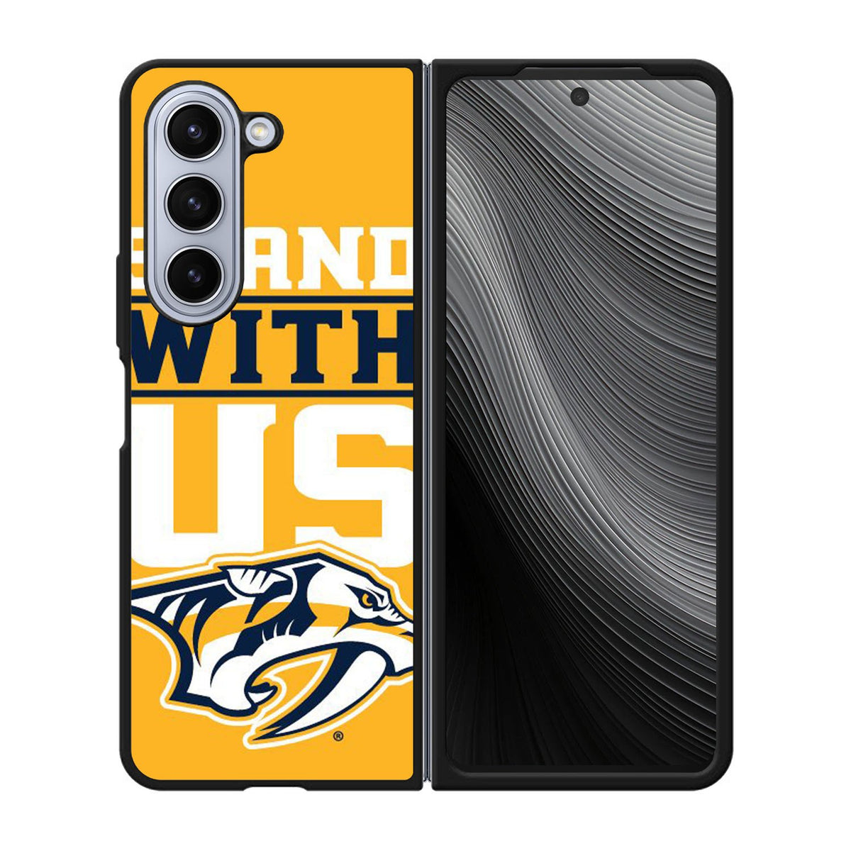 nashville predators stand with us Case Samsung Galaxy z Fold 5 5G BC1459