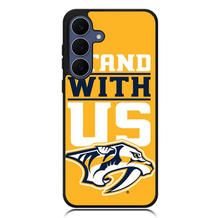 nashville predators stand with us Samsung Galaxy S25 FE Case BC1459