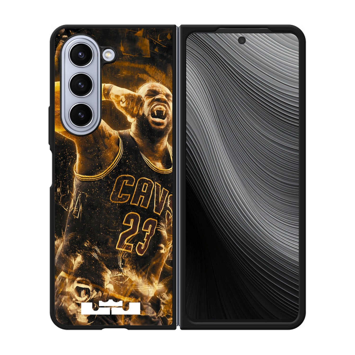 lebron james Fire Case Samsung Galaxy z Fold 5 5G BC1461
