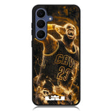 lebron james Fire Samsung Galaxy S25 FE Case BC1461
