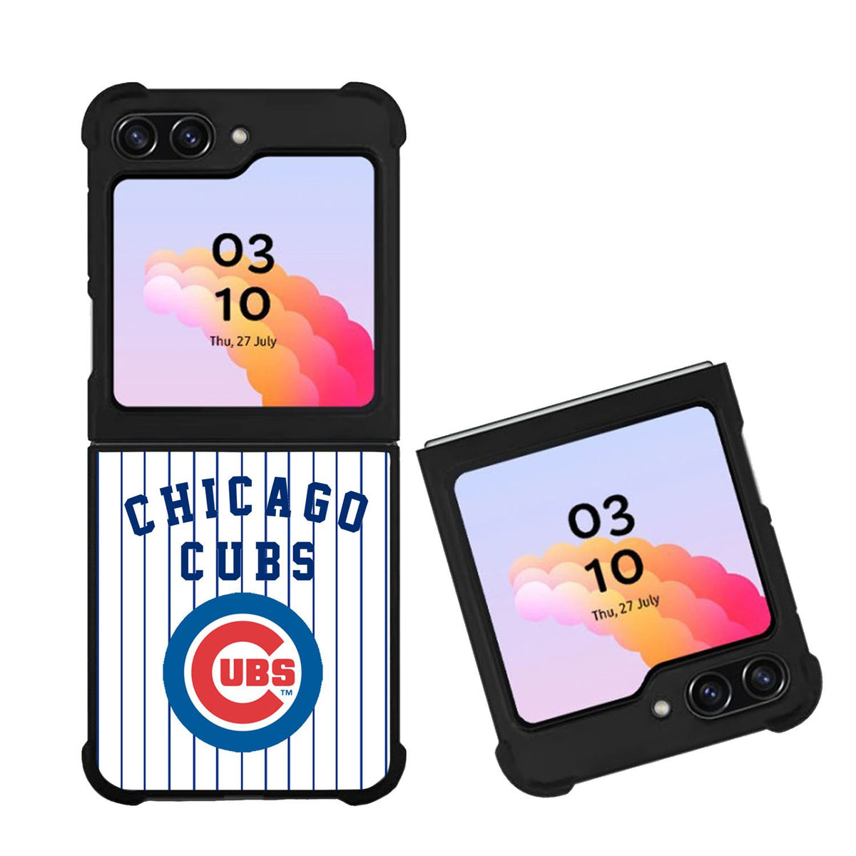 Chicago Cubs logo Case Samsung Galaxy Z Flip 5 5G BC1462