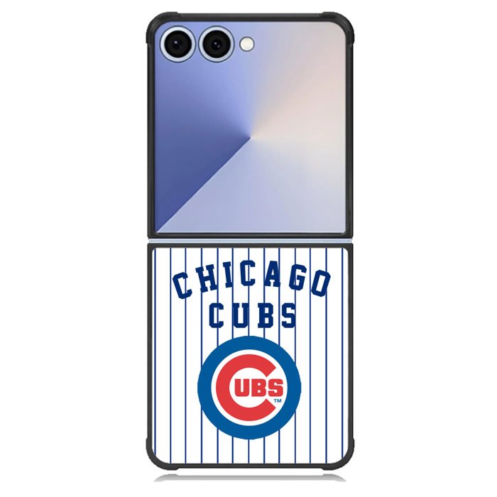 Chicago Cubs logo Samsung Galaxy Z Flip 7 Case BC1462
