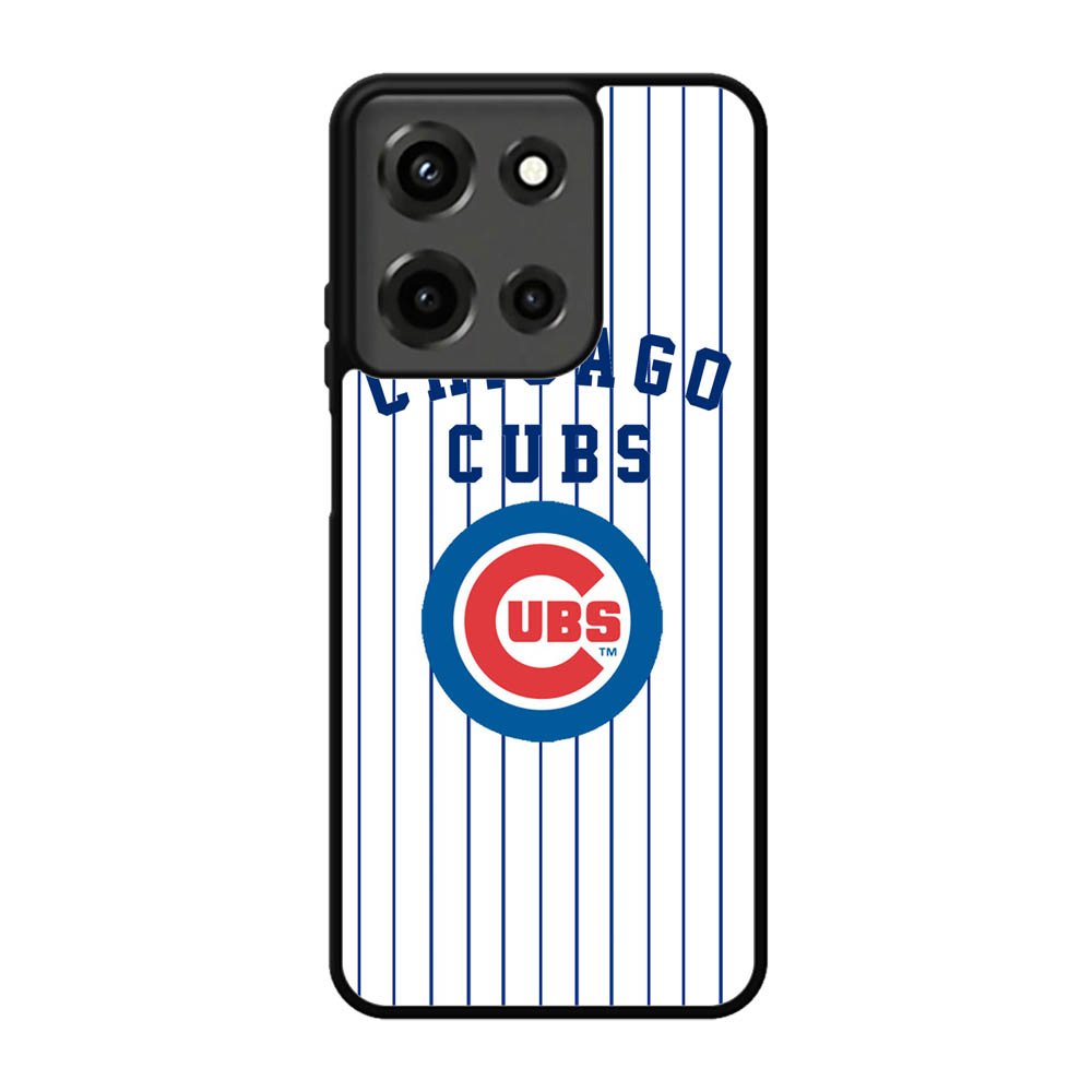 Chicago Cubs logo Motorola Moto G 5G 2025 Case BC1462