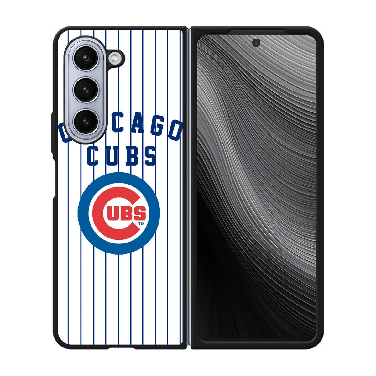 Chicago Cubs logo Case Samsung Galaxy z Fold 5 5G BC1462