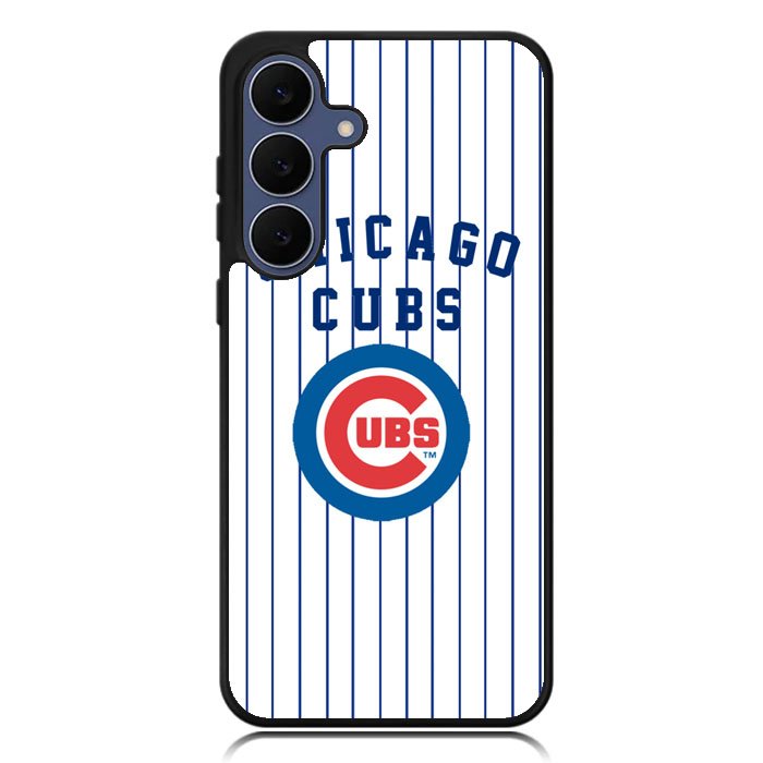Chicago Cubs logo Samsung Galaxy S25 FE Case BC1462