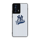 New York Yankees logo Motorola Moto G Power 5G 2024 Case BC1464