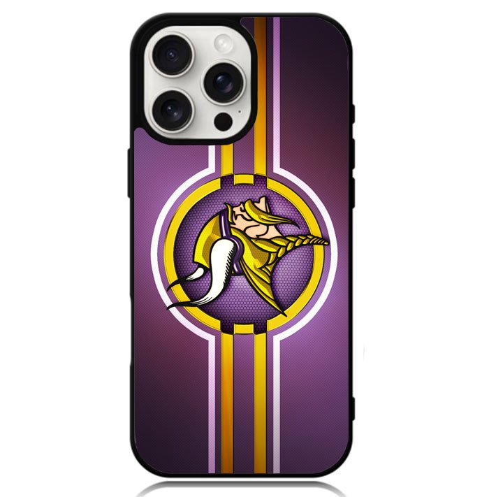 Minnesota Vikings logo Case iPhone 16 Pro BC1466