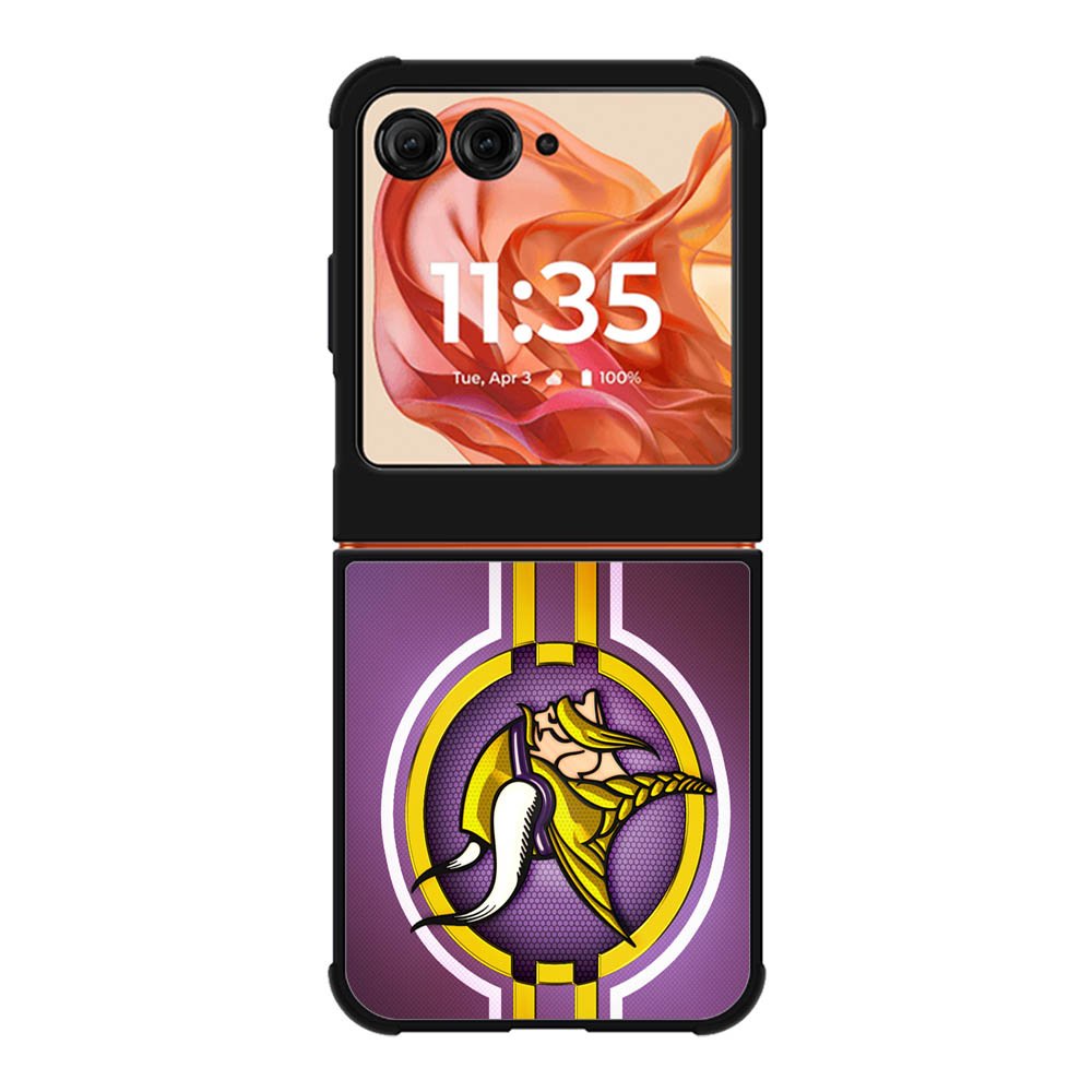 Minnesota Vikings logo Motorola Moto Razr 2025/2024 , Moto Razr 60/50 Case BC1466