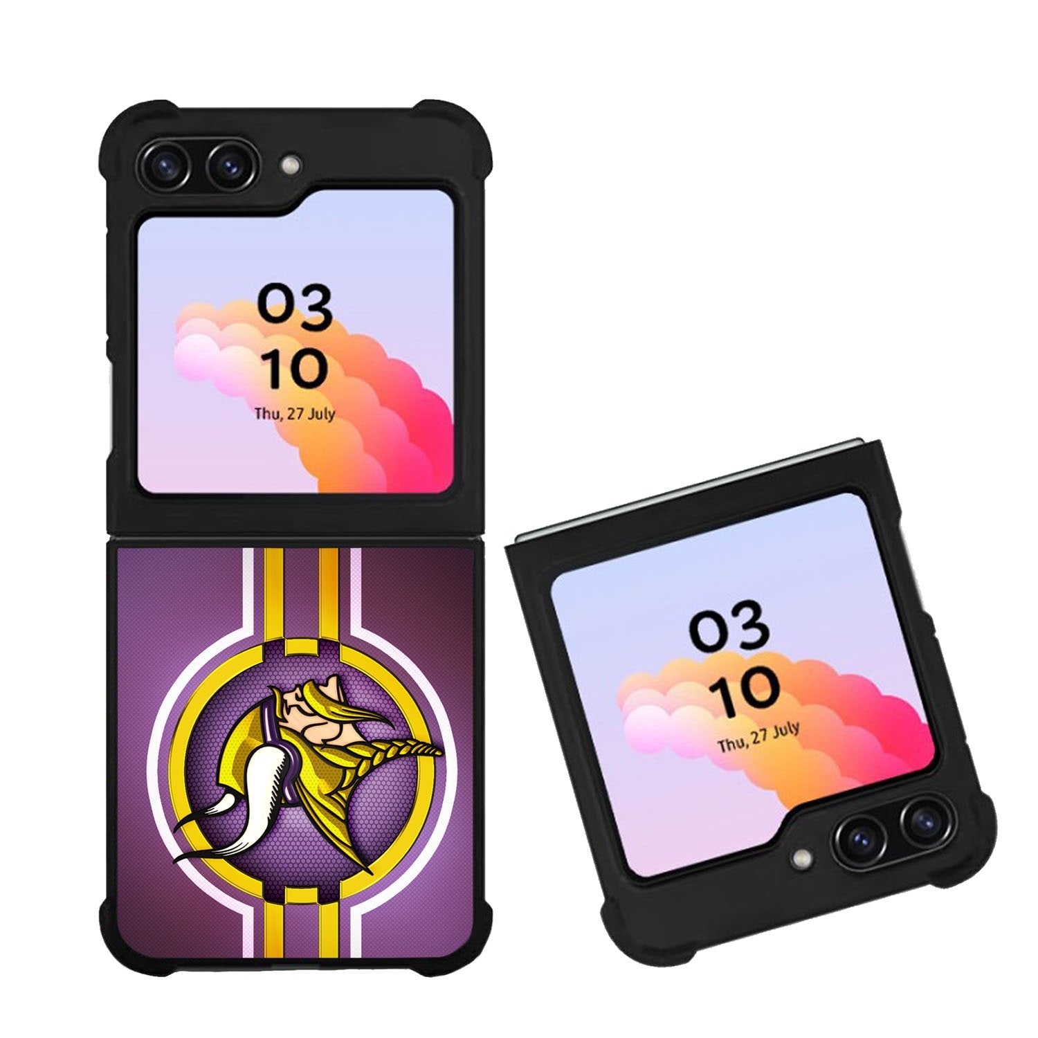 Minnesota Vikings logo Case Samsung Galaxy Z Flip 5 5G BC1466