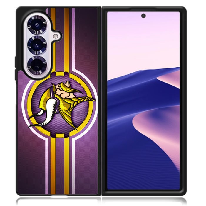 Minnesota Vikings logo Samsung Galaxy Z Fold 7 5G Case BC1466