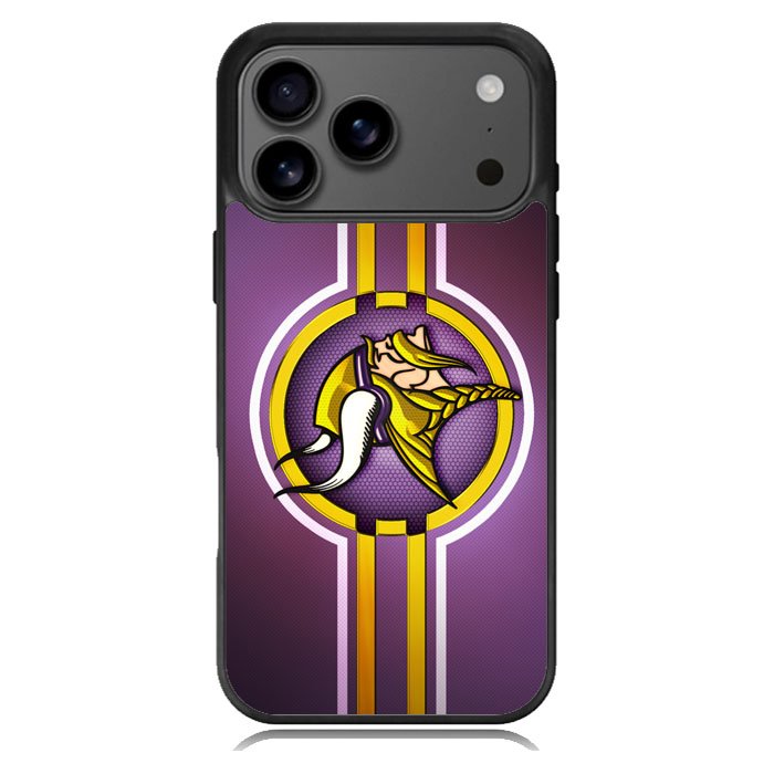 Minnesota Vikings logo iPhone 17 Pro Case BC1466