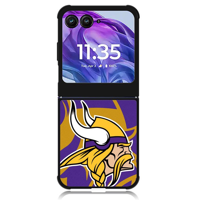Minnesota Vikings 6th Motorola Moto Razr 2024 , Moto Razr 50 Case