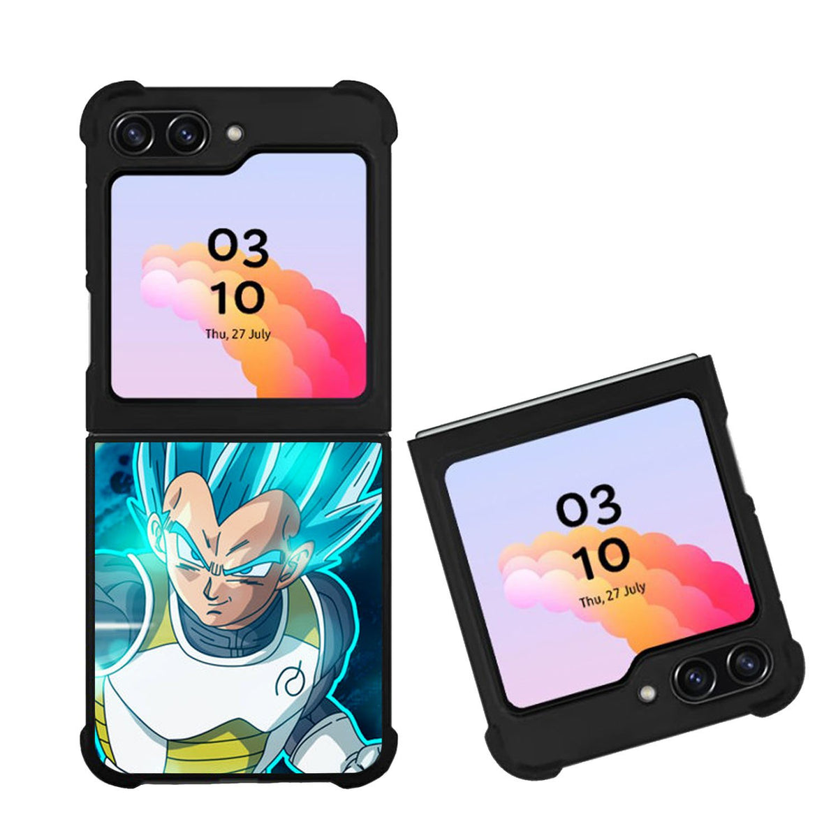 vegeta super saiyan god blue Case Samsung Galaxy Z Flip 5 5G BC1467
