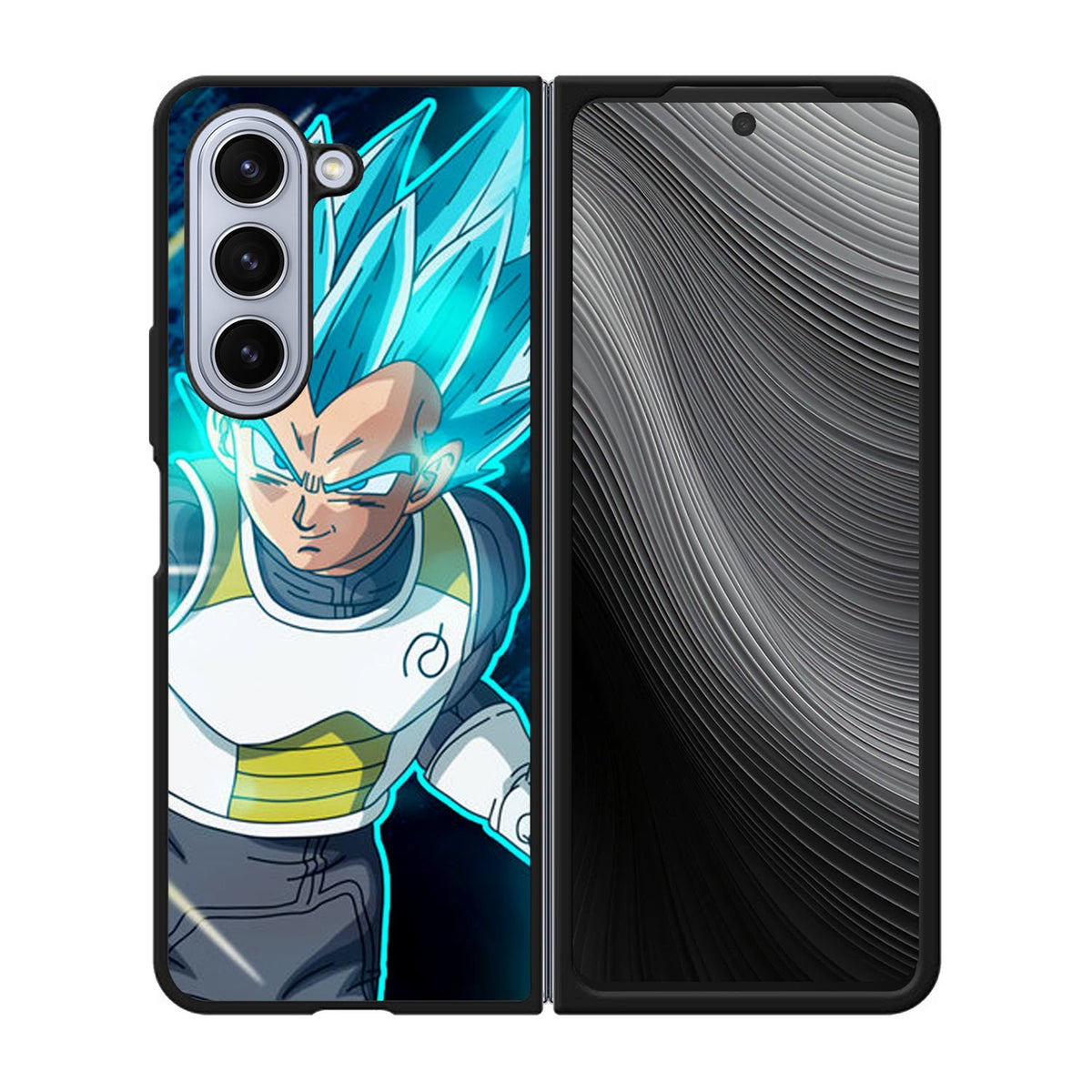 vegeta super saiyan god blue Case Samsung Galaxy z Fold 5 5G BC1467