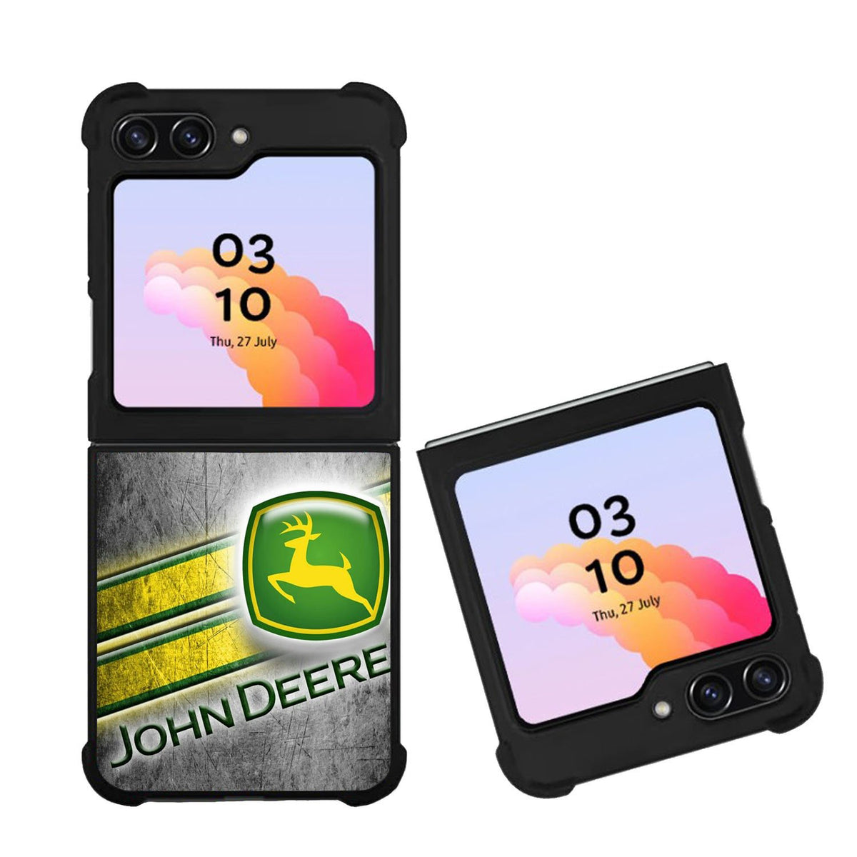 john deere logo Case Samsung Galaxy Z Flip 5 5G BC1468