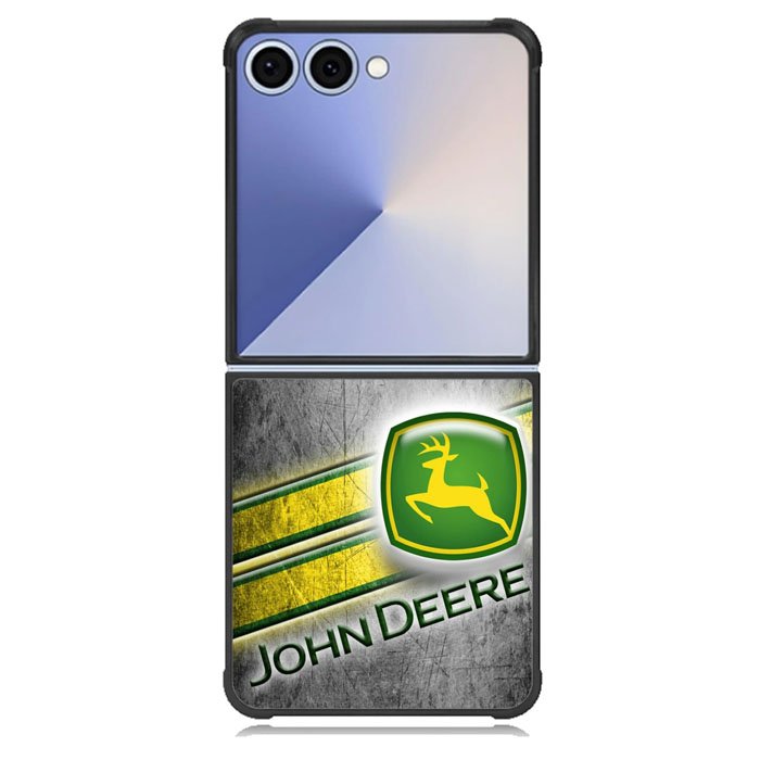 john deere logo Samsung Galaxy Z Flip 7 Case BC1468